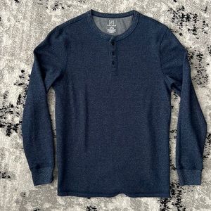 George long sleeve Henley